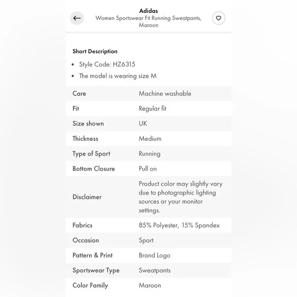 Adidas high rise joggers! Sweatpants! Brand Logo! Size Small - Picture 17 of 17